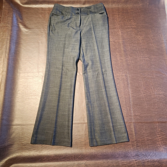 dressbarn Pants - Dress Barn Women's 8 Gray Wide Leg Office Business Casual Dress Pants